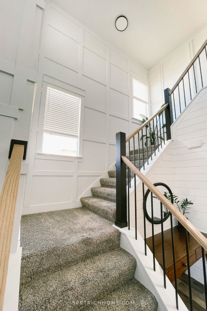  Modern farmhouse staircase